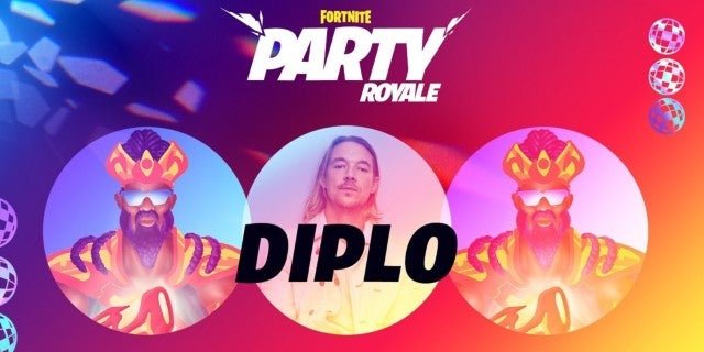 Fortnite yeni parti modunda Diplo konserine ev sahipliği yaptı