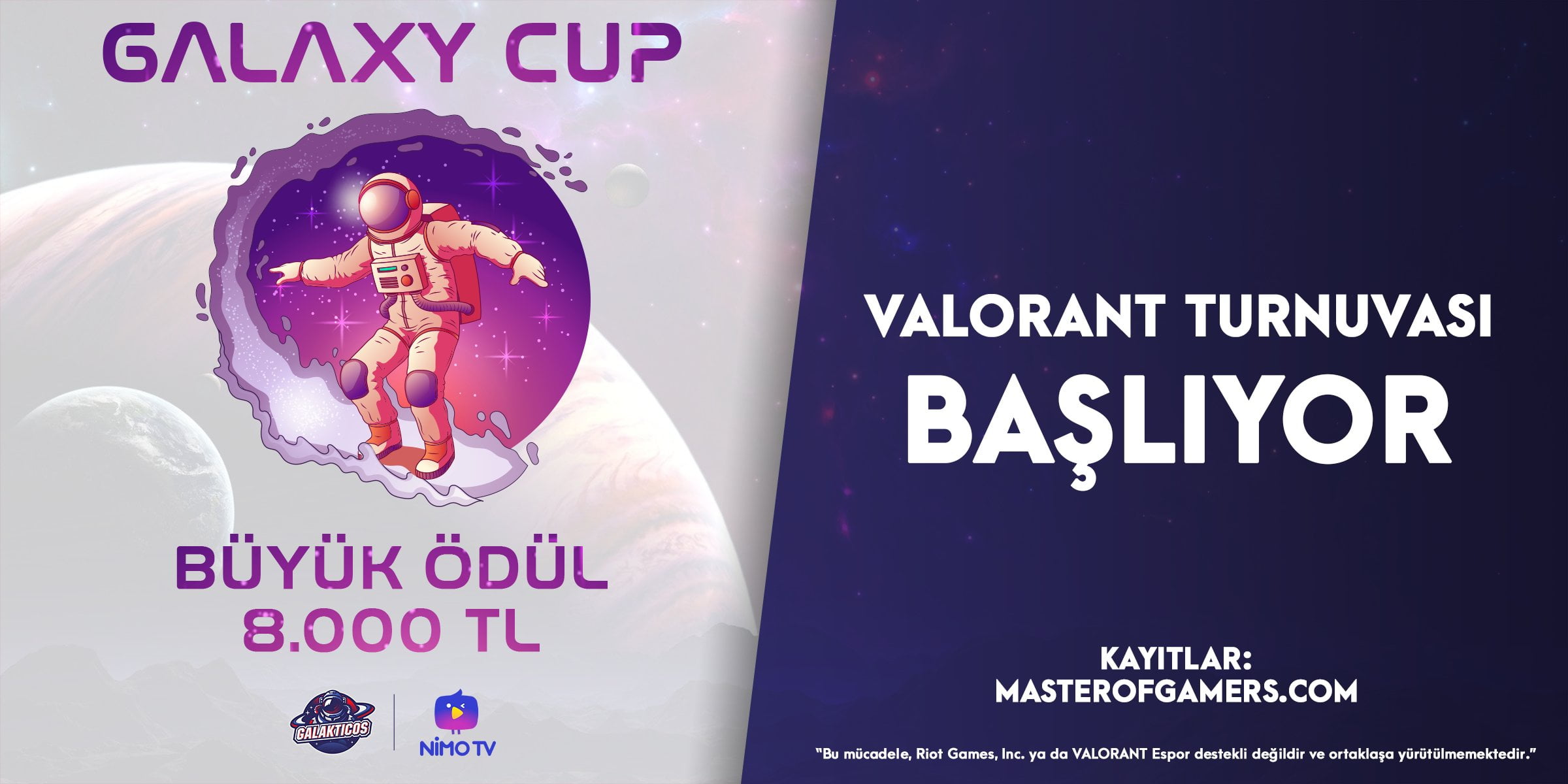 Valorant Galaxy Cup esportimes