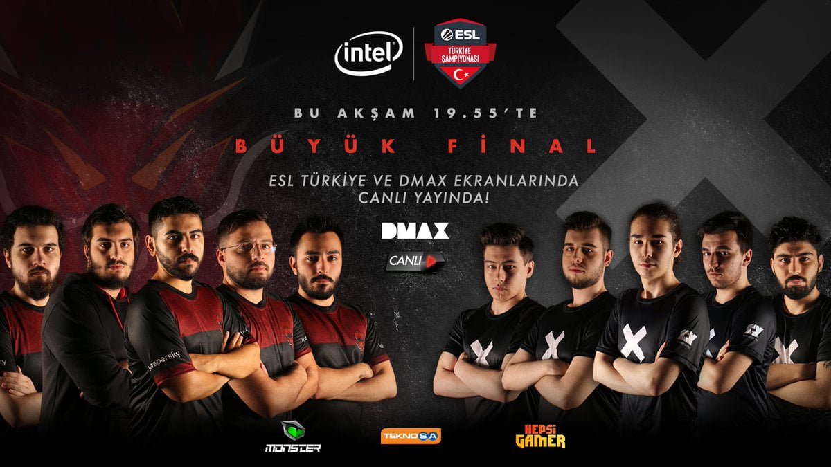 Intel ESL Türkiye CS GO Şampiyonası Finali Bu Akşam esportimes