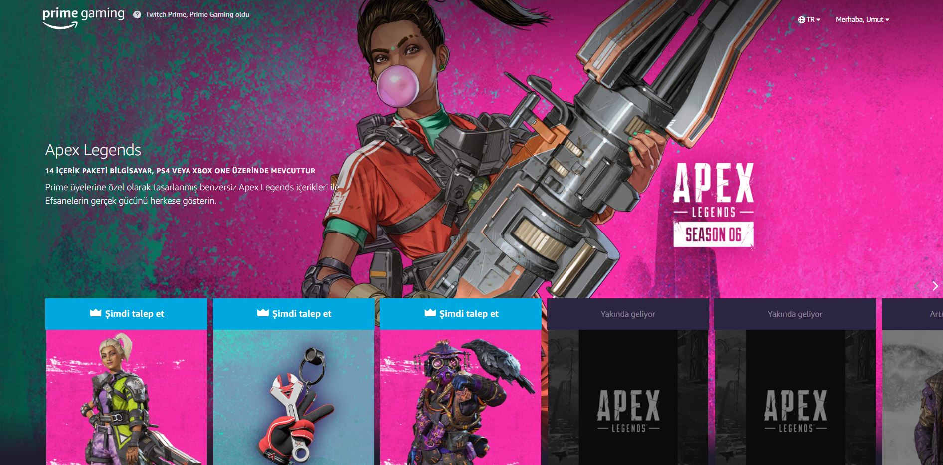 Ardor prime x. Твич Прайм. Twitch Prime Gaming. Amazon Prime Apex Legends. Октейн Прайм гейминг.