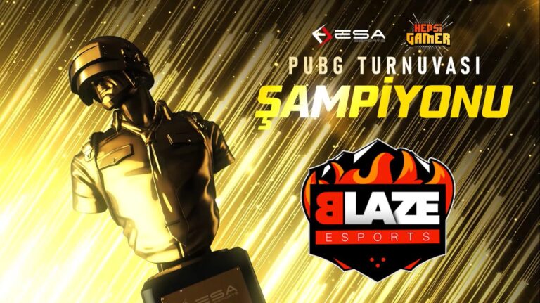 Blaze Esports Is The Winner of Hepsiburada Hepsigamer ESA Esports PUBG Tournament!