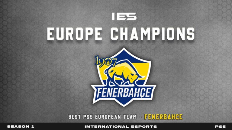 1907 Fenerbahce Esports Becomes 2K IES EU Champions