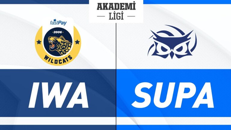 IWA ve SUPA Akademi Ligi Maçı Sonrası Gerginlik!
