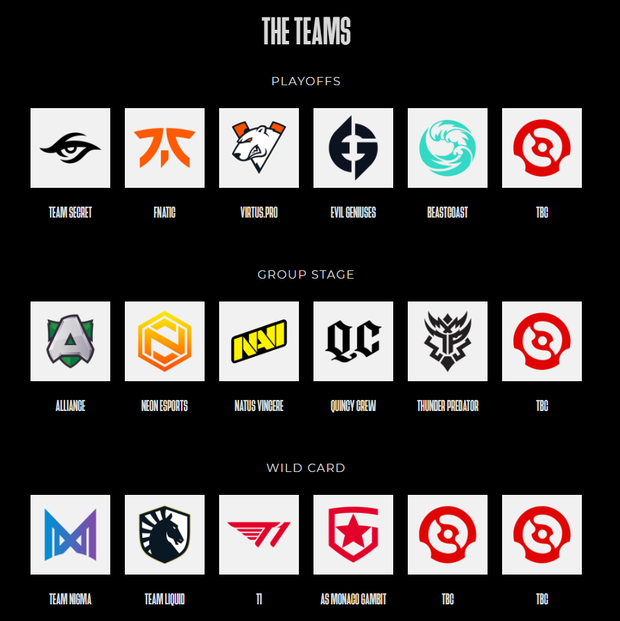 singapore major teams