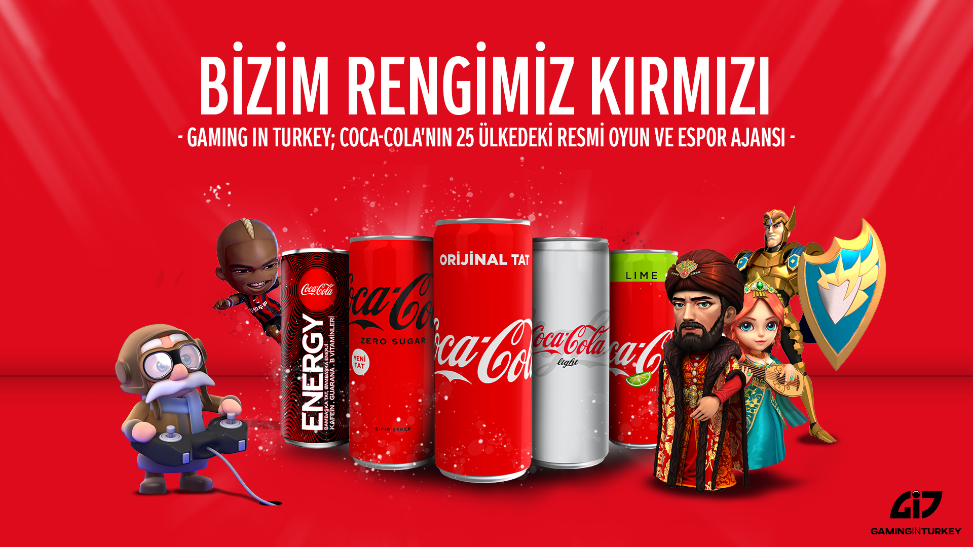 Coca-Cola’nın 25 ülkedeki oyun ve espor ajansı Gaming in Turkey oldu esportimes