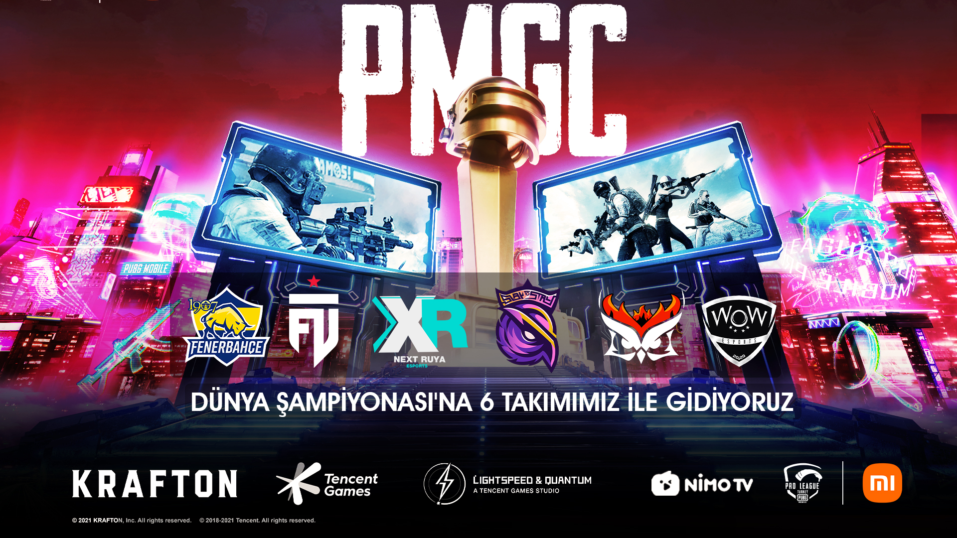 PUBG Mobile Global Champions'a Katılacak Türk Takımları esportimes