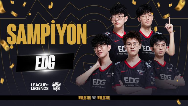 WORLDS 2021 Şampiyonu EDward Gaming!