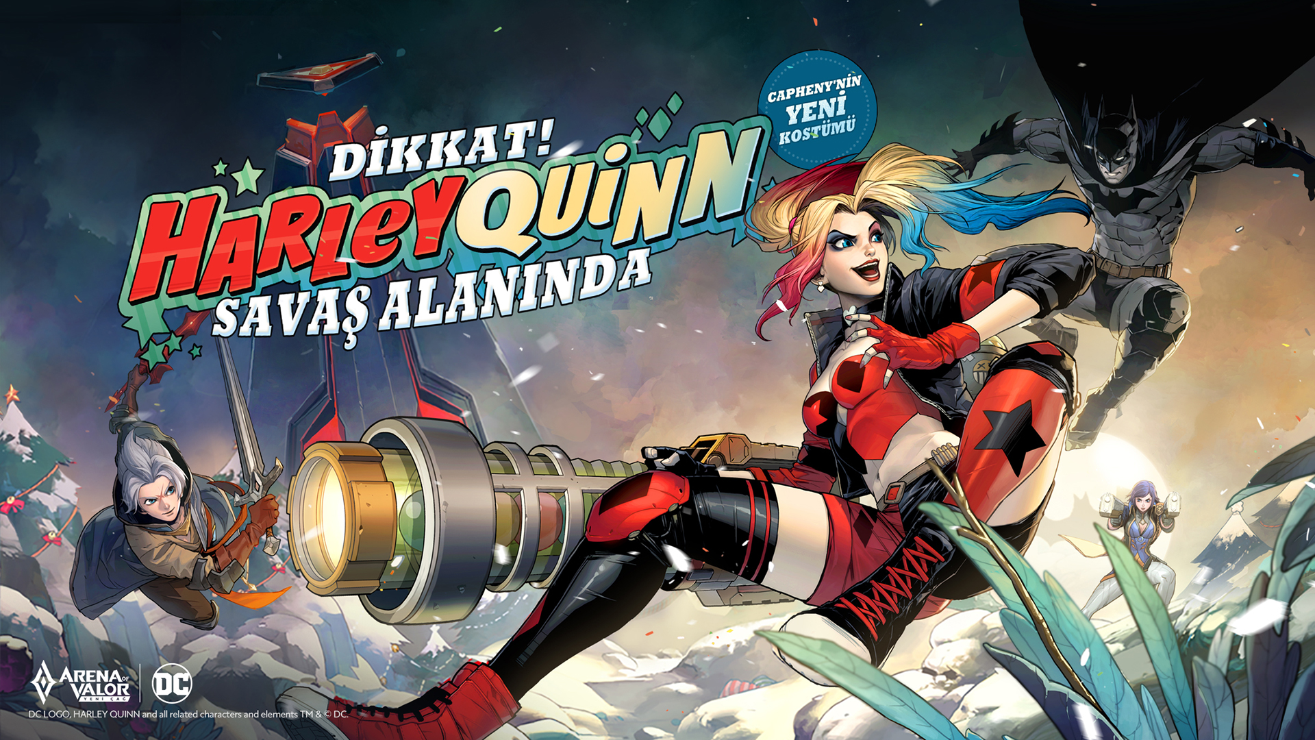 Arena of Valor Yeni Çağ’a Harley Quinn esportimes