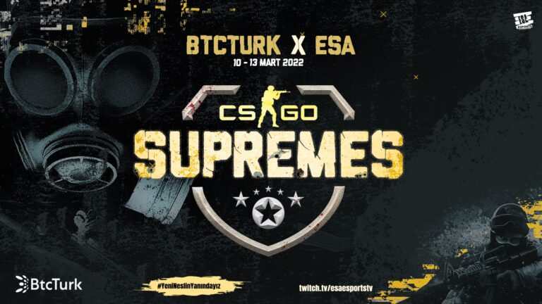 BtcTurk x ESA Supremes Başlıyor!