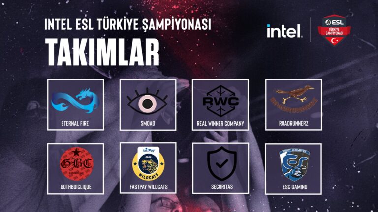 INTEL ESL Türkiye Şampiyonası: Winter 2022’de Mücadele Edecek Takımalar Belli Oldu