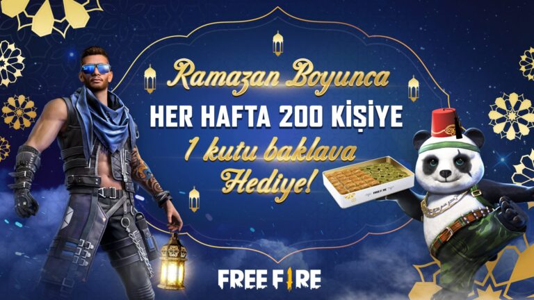 free fire ramazan baklava esportimes