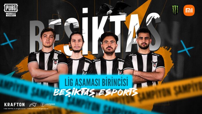 PMPL Türkiye Lig Aşamasının birincisi Beşiktaş Esports esportimes