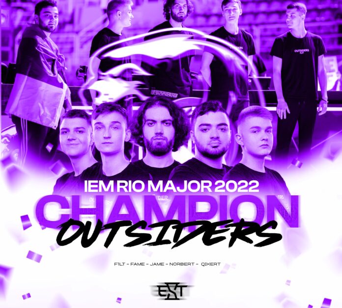 IEM Rio Major 2022 Şampiyonu Outsiders esportimes
