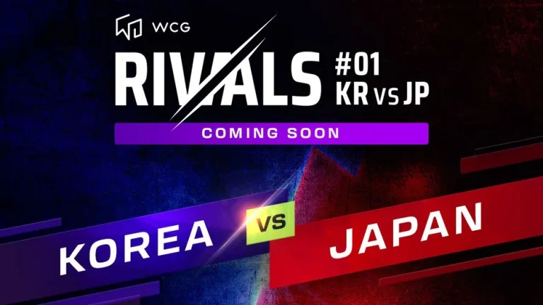 Bigpicture Interactive Announces WCG RIVALS #1 Korea vs Japan To Be Held in WCG 2022-23