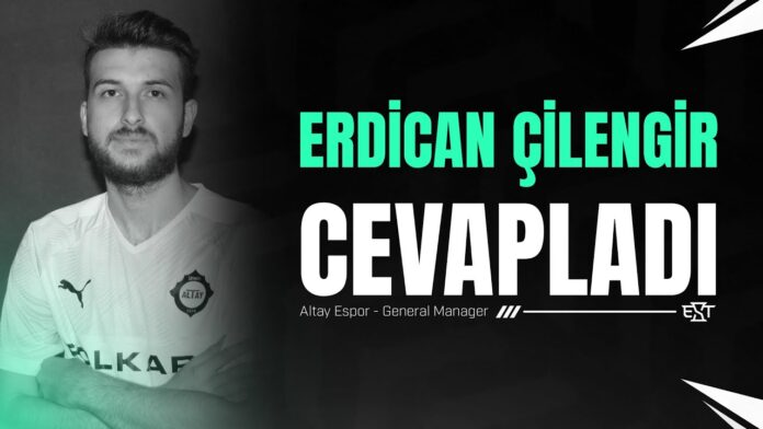 Röportimes #8 - Erdican Çilengir | Altay Espor esportimes
