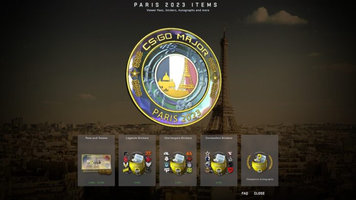 Paris Major 2023 Çıkartmaları ve İzleyici Bileti Satışa Sunuldu! esportimes