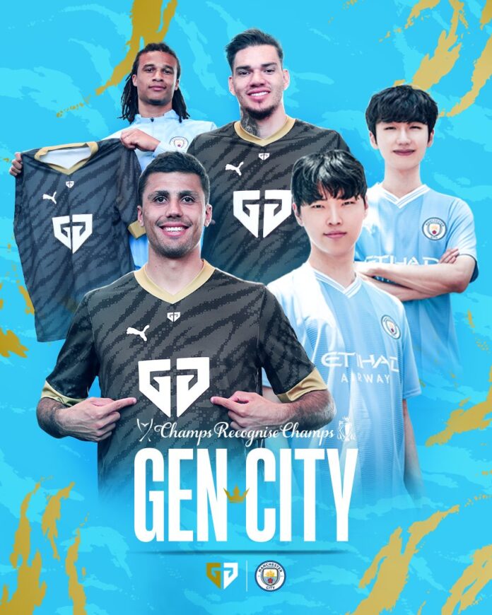 Gen.G Partners with Manchester City! esportimes