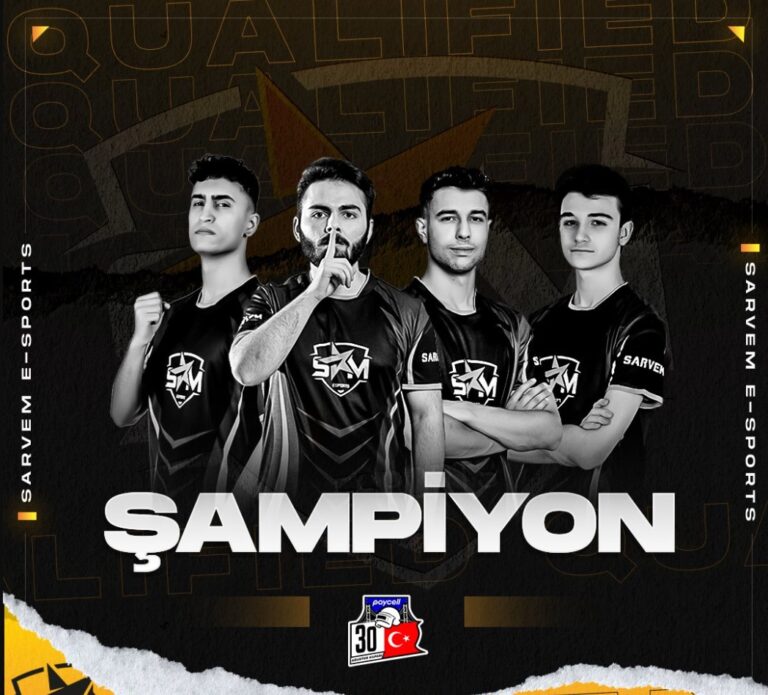 Paycell PUBG 30 Ağustos Kupası Şampiyonu Sarvem Esports!