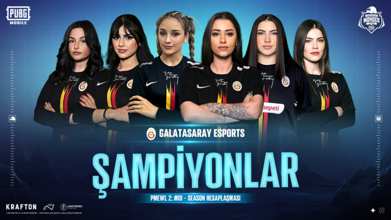 Galatasaray Espor PUBG MOBILE’da Avrupa Şampiyonu oldu!