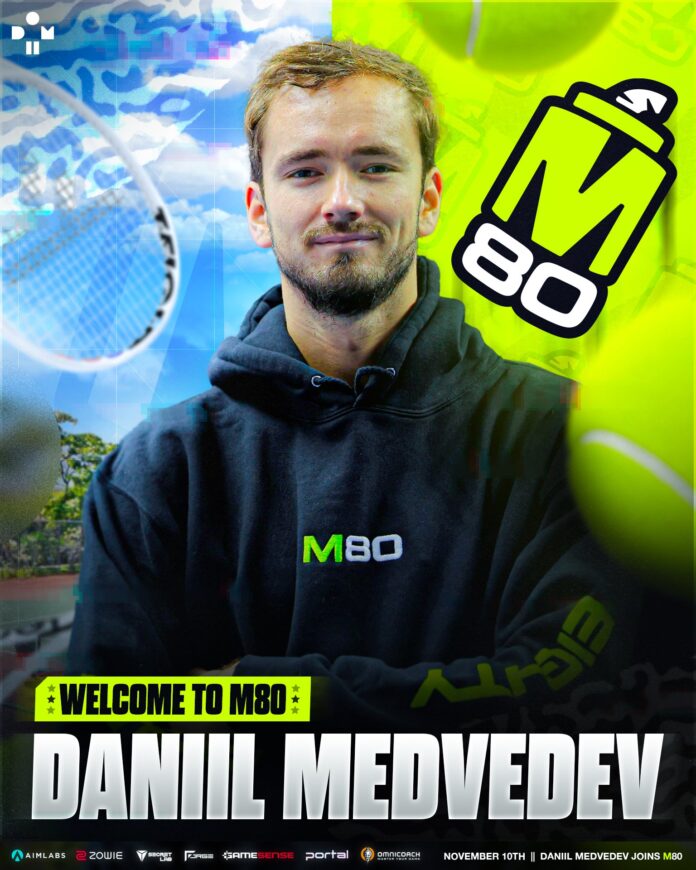 Daniil Medvedev M80 Esports Ortağı Oldu