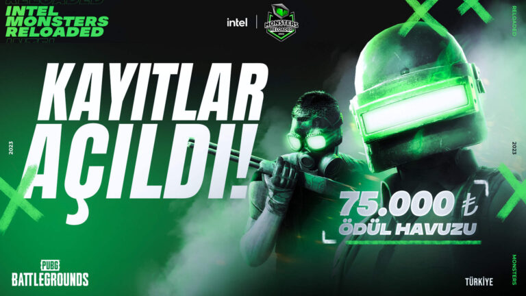 Intel Monsters Reloaded 2023 PUBG: Battlegrounds Turnuvası Başladı!