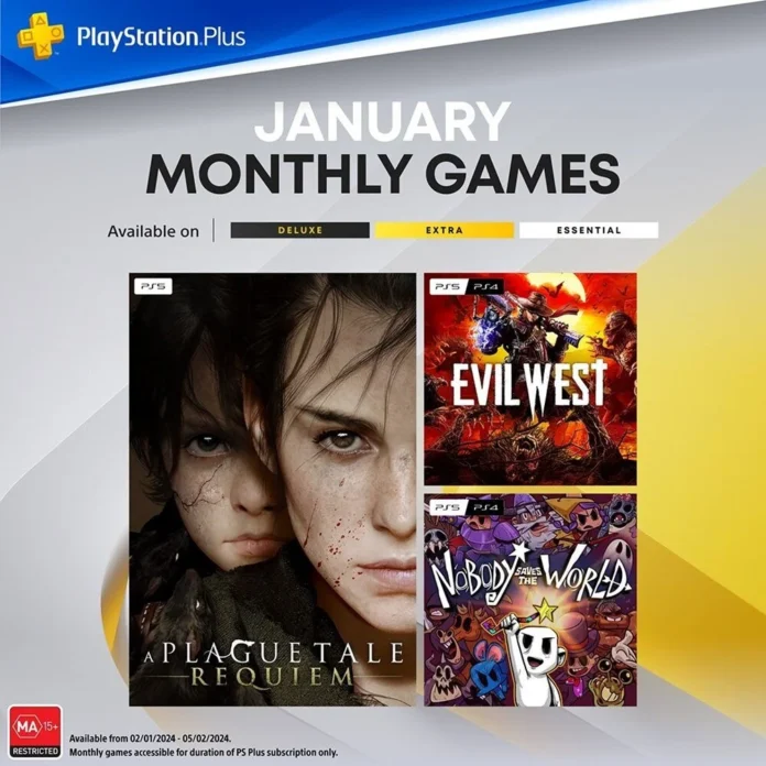 Playstation Plus 2024 Ocak Ücretsiz Oyunları.